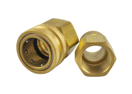 Medical Equipment Brass Quick Connect Hose Fittings