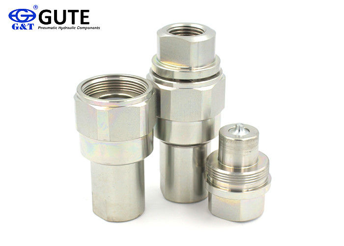 NBR Seal Double Shut Off Coupling , GTL1 Industrial Interchange Quick