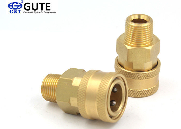 Brass 1/4" Pressure Washer Quick Disconnect Couplings Offering Lowest