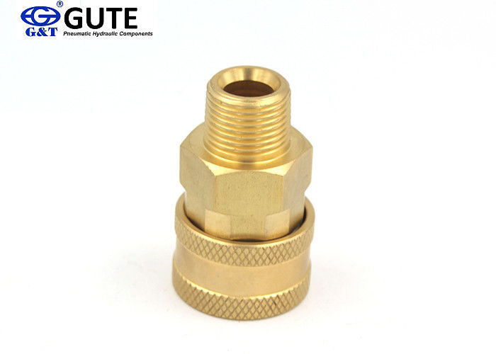 Male Thread Brass Quick Connect Air Fittings Gt K2 03 Machined