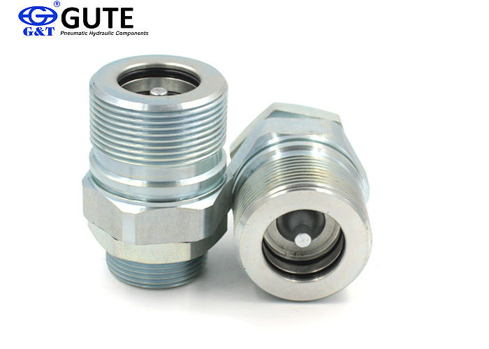 3/4" Hydraulic Quick Disconnect , Thread To Connect Quick