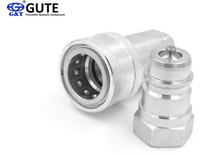 Oil Tools ISO Hydraulic Couplers Male Connection Interchange With