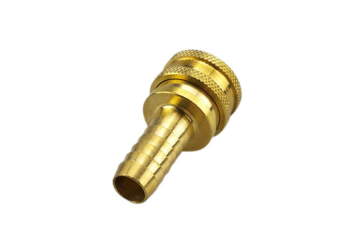 1 Inch Hose Stem Connections Brass Male Quick Connector