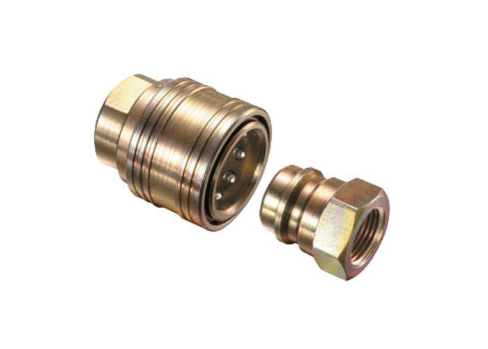 Ball Locking Excellent Flow Capacity Brass Quick Coupler