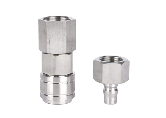 1.5Mpa C Type Quick Connector Stainless Steel 304 Self Locking Connector