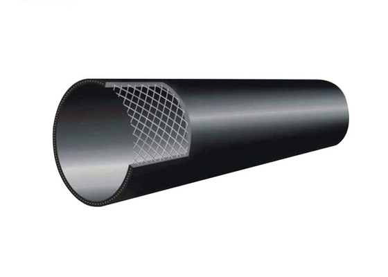 Drainage System Composite PE Pipe With Steel Wire Mesh Frame
