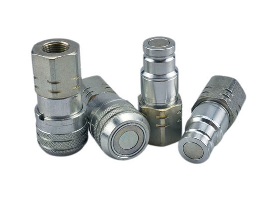 ISO 16028 Carbon Steel Flat Face Hydraulic Hose Fittings