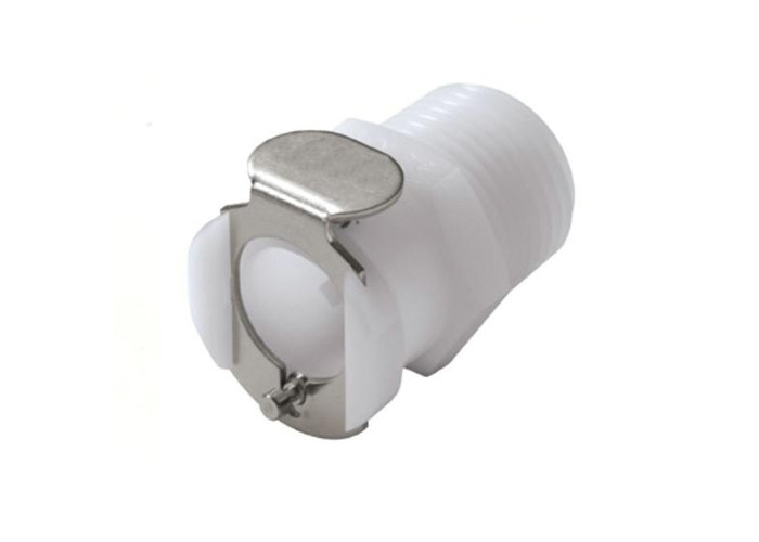 1/4&quot; Flow PLC Series Fluid Quick Connect Fittings CPC Ftiings In Line Pipe Thread