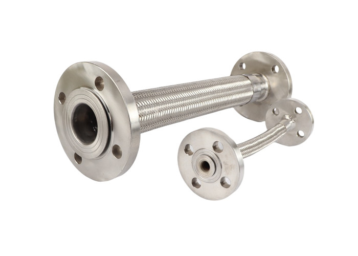 Stainless Steel Flanged Metal Hose High Temperature And High Pressure Flanged Metal Bellows