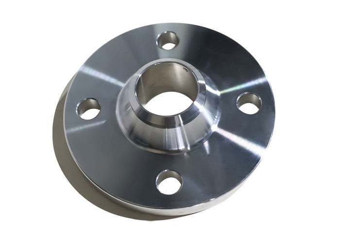 Flat Welded Steel Pipe Flange With Neck 6.35mm Screw Head Size