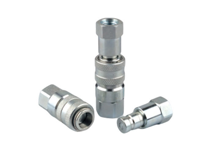 Hydraulic Quick Connect Couplings Flush Face Popet Valves Pd Closed Type