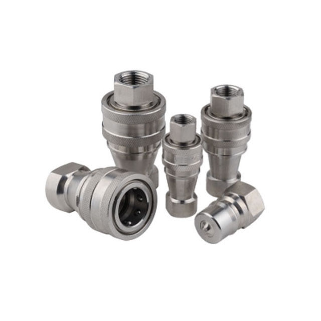 AU Or EPDM Hydraulic Quick Adapter For Gas Application -20-100℃ Working Temperature