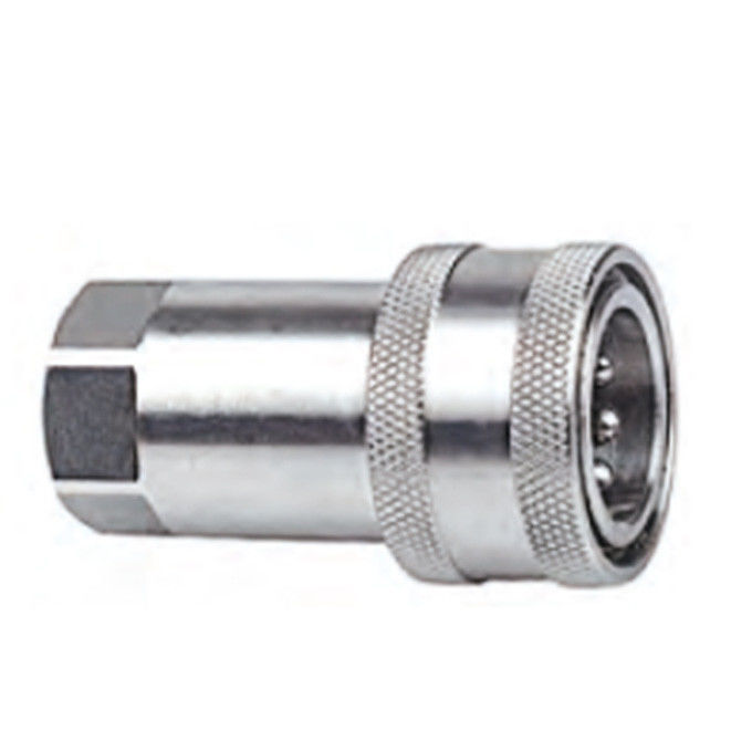 Cb-spm-10f-a-iso-7241-a Stainless Steel Quick Coupling With Parker 6600 Plug And Socket Connection