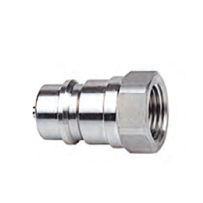 Cb-spm-10f-a-iso-7241-a Stainless Steel Quick Coupling With Parker 6600 Plug And Socket Connection