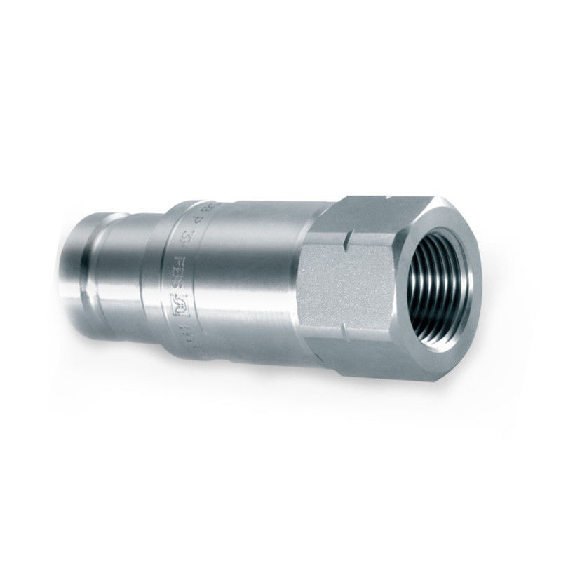 316L Stainless Steel Hydraulic Quick Couplings Iso Series Iso 16028-Cb-Sp-6fn-Db