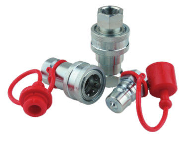 G1/2 Agricultural Quick Couplings , Carbon Steel Hydraulic Quick Coupler