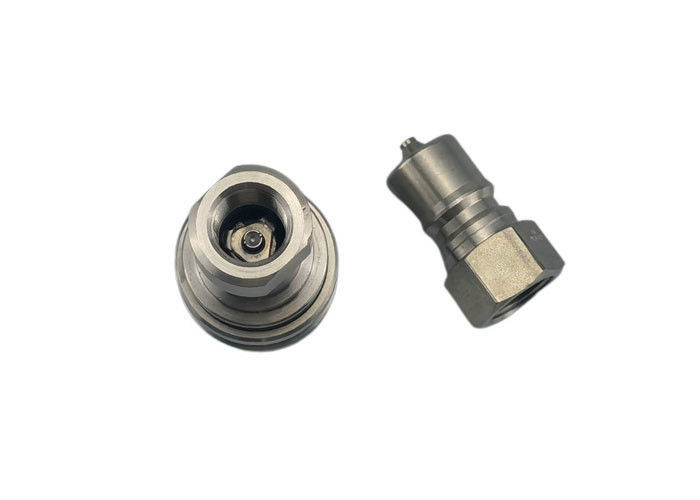 SS316 1 Inch Hydraulic Quick Coupler , Hydraulic Hose Quick Disconnect Fittings
