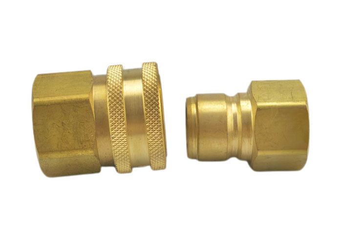 1700psi Non Valved Series Brass Quick Release Coupling