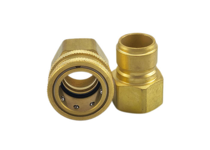 1700psi Non Valved Series Brass Quick Release Coupling