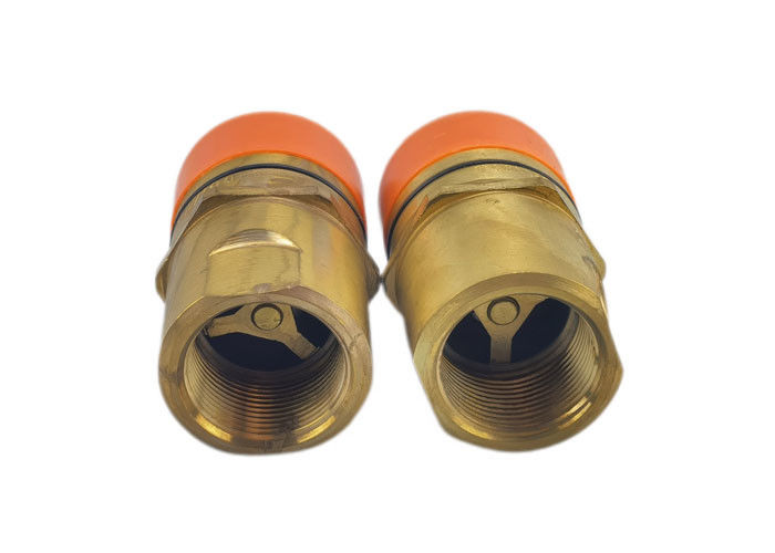 1-1/4&quot; Thread Locked Brass Hydraulic Quick Connect Fittings