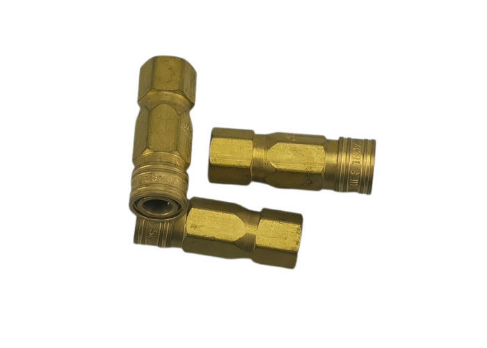 1/8 Nominal Use with compressed air, gases and liquids Brass Pneumatic Quick Coupling