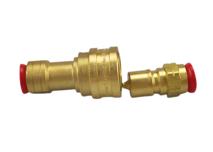 CNC Machining 3/8 Inch Brass Male Quick Connector