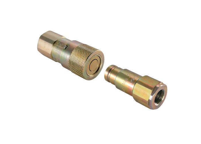 1'' Steel Flat Faced Hydraulic Quick Connect Couplers