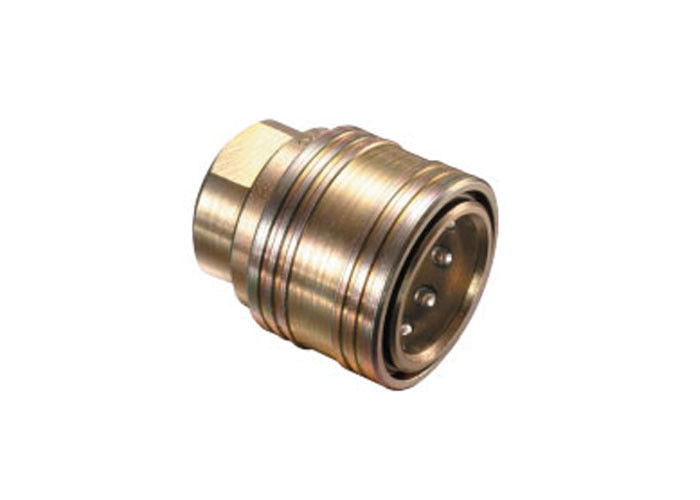 Ball Locking Excellent Flow Capacity Brass Quick Coupler