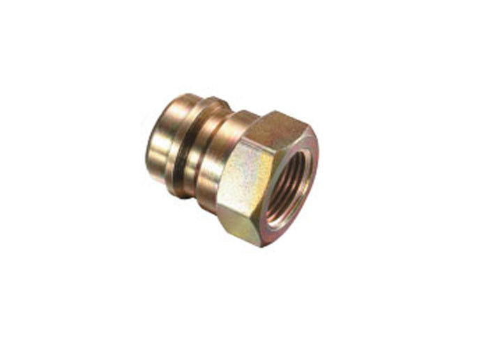 Ball Locking Excellent Flow Capacity Brass Quick Coupler