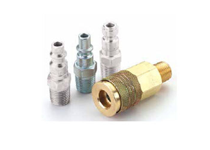 10 Bar 0.25'' High Flow Brass Compressed Air Coupling