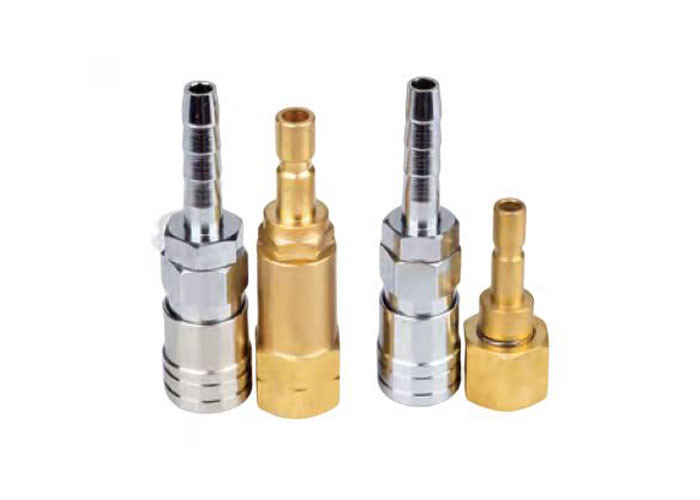 Industrial Brass Pneumatic Quick Coupling 1.0Mpa For Ship Building