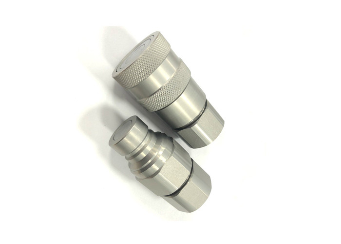 Stainless Steel High Pressure Quick Coupler Flat Face Hydraulic Quick Coupling