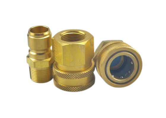 NBR Male End Connections Straight Through Coupler