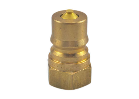 ISO9001 Hydraulic Brass Quick Disconnect Fittings