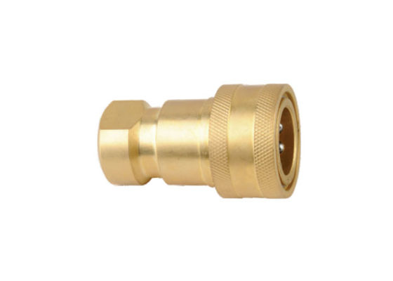 Open Close Type Brass Hydraulic Quick Couplings ISO7241B