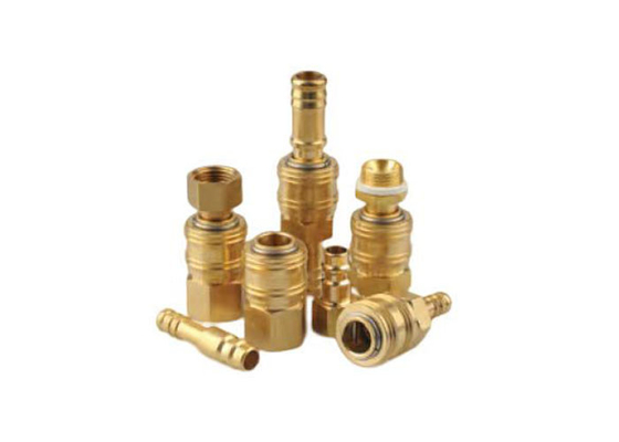 1.6MPa Single Handed Brass Quick Couplings Semi Automatic Type