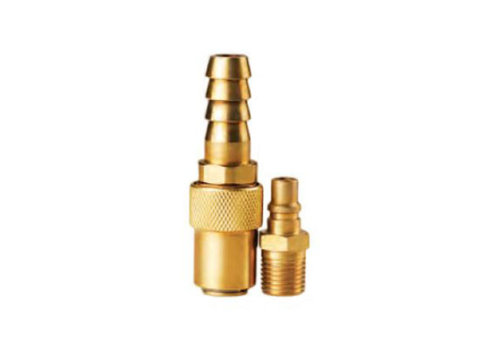Nitto K Brass Quick Coupling Single Shut Off Mould